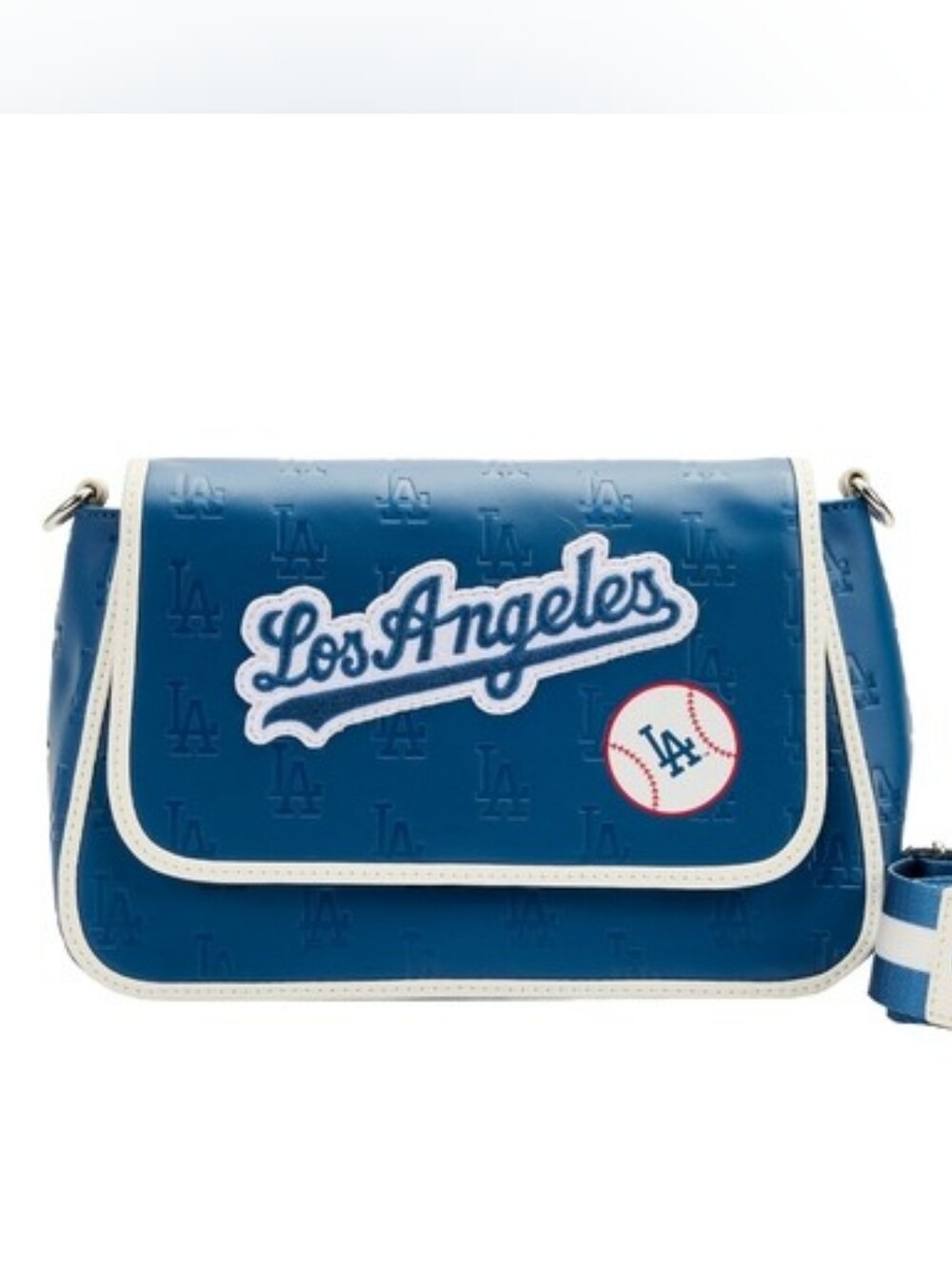 NWT Loungefly Los Angeles Dodgers Blue Crossbody Bag